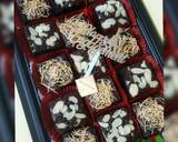 Fudge Brownies Potong langkah memasak 7 foto