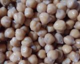 A picture of step 1 of Chana chat.