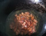 A picture of step 3 of Crispy Macaroni Bhel.
