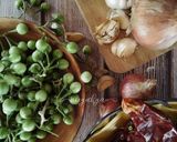 Gambar langkah 1 resipi Sambal terung Pipit.