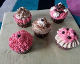 Foto langkah ke 9 dari resep Brownis kukus.