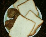कबाब सैंडविच (kabab sandwich reicpe in Hindi) रेसिपी चरण 1 फोटो
