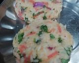 A picture of step 3 of Rice cutlets.