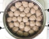 Foto langkah ke 4 dari resep Bakso Sapi.