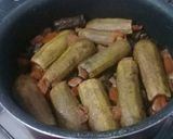 صورة لخطوة 2 من وصفة دوالي وكوسا مع بعض 😋😋😋