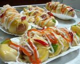 Foto langkah ke 11 dari resep Roti Pizza Mini.