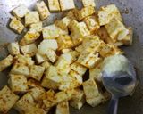 A picture of step 4 of Dhaba Style Paneer Masala.