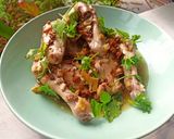 Foto langkah ke 4 dari resep Pek cam kee / ayam jahe metode kukus simple 😁.