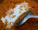 A picture of step 4 of Suji Gajrela.