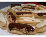 Foto del paso 13 de la receta: Eclairs de crema y chocolate
