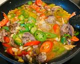 Foto langkah ke 5 dari resep Ati Ayam masak Cabe (Resep No.99).
