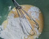 A picture of step 3 of Fluffy Japanese Pancakes.