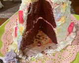 A picture of step 5 of Love Cake - Valentine's Day.