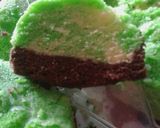 Foto langkah ke 8 dari resep Brownis kukus pandan coklat.