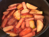 Rhubarb & Apple Crumble