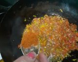 A picture of step 4 of Aloo Gobhi.