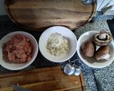 Foto del paso 1 de la receta: Arroz integral con salsa caruso de ave