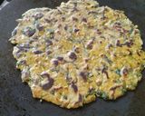 A picture of step 5 of Bajra Methi Na Dhebra.