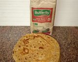 A picture of step 9 of Brown chapati #4 weekchallange#Authour marathon.