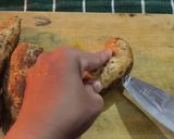 Foto langkah ke 2 dari resep Cara memanggang ubi cilembu menggunakan oven listrik.