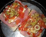 Foto del paso 5 de la receta: Sándwich recargado abierto