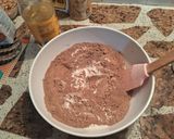 Foto del paso 3 de la receta: Torta vegana de cacao y limón con maní 🍫🍋