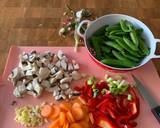 Korean style sticky chicken (with veggie rice) recipe step 1 photo