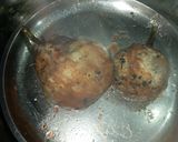 A picture of step 1 of Sattu ki litti chokha bihari platter.