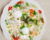 Hình bước làm 3 của món Soup gà