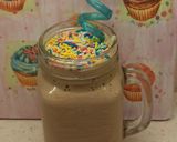 Φωτογραφία βήματος 2 της συνταγής Smoothie μπανάνα, πορτοκάλι, μήλο και hemo