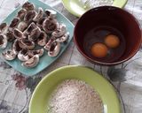 Csiperkegomba prézlis bundába recept fázis 2 fotója
