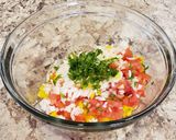 Hình bước làm 1 của món Pico de gallo