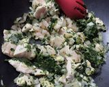 Foto del paso 2 de la receta: Salsa cremosa de Pollo y Espinaca