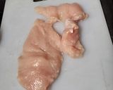 รูปขั้นตอนการทำที่ 1 ของ สเต๊กอกไก่ราดซัลซ่ามะม่วง