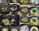 A picture of step 2 of Veg Fried Rice.