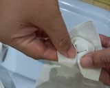 Foto langkah ke 5 dari resep 43. Kulit pangsit isi ayam dan udang.
