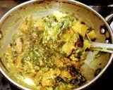 A picture of step 3 of Bori Pui Saager Chochori.