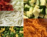 Foto del paso 1 de la receta: Budín de vegetales