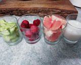 Foto del paso 1 de la receta: Smoothie fresas + pomelo + pepino