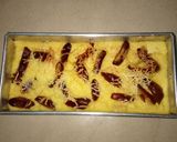 Foto langkah ke 5 dari resep Puding roti kurma.