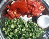 வெண்டைக்காய் சீஸ் தொக்கு (vendaikai cheese thokku recipe in tamil) ரெசிபி ஸ்டேப் 1 புகைப்படம்