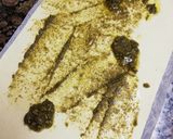 Foto del paso 2 de la receta: Rollitos de Hojaldre con pavo, rulo de cabra y salsa pesto