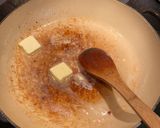 A picture of step 2 of Bacon jam.
