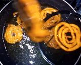 A picture of step 9 of Rava Jalebi.