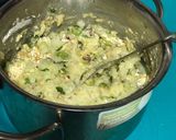 A picture of step 3 of Cucumber Masala Pancake or Tawasyachi Ghari.