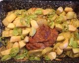 Almás-krumplis köret recept fázis 4 fotója