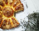 عکس مرحله 2 از دستور نان شيرين سيب وکرامبل...