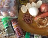 Foto del paso 1 de la receta: Huevos duros en salsa