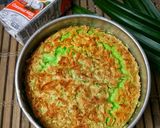 Gambar langkah 4 resipi Kek Pandan Kelapa Gebu.