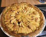 Une image de l'étape 9 de Tarte aux pommes, noix de coco et pamplemousse.